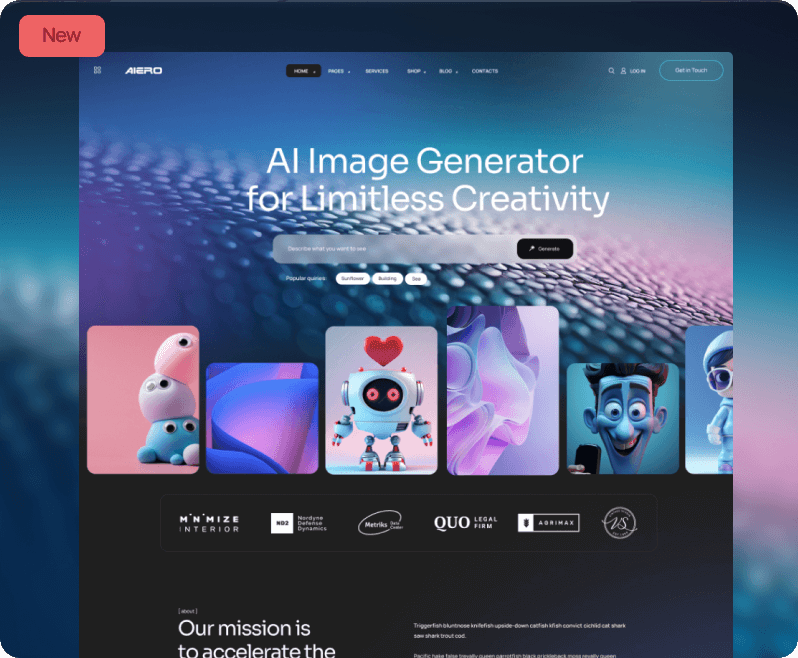 AI Agency & Technology HTML Template